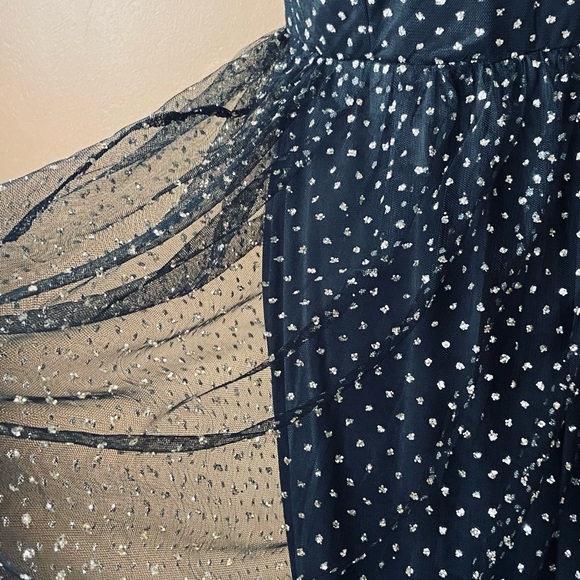 Windsor Long Black Strapless Prom Dress (M) NWOT - Picture 14 of 16